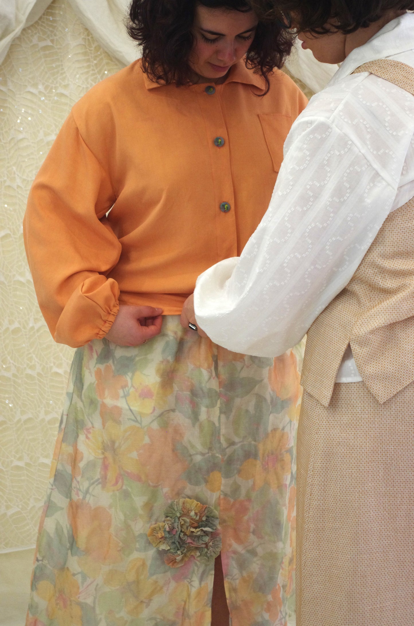 Bold Camicia arancione albicocca TAGLIA 1