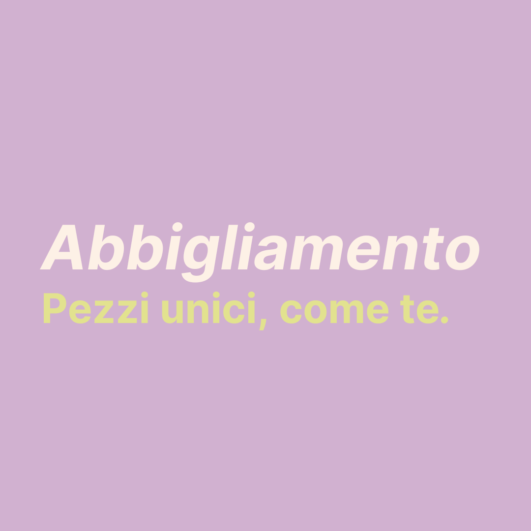 ABBIGLIAMENTO